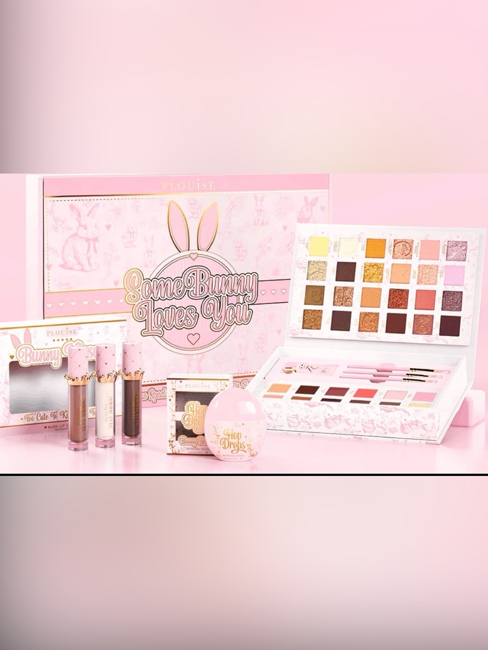 Some Bunny Loves You Pink Eyeshadow & Lip Set